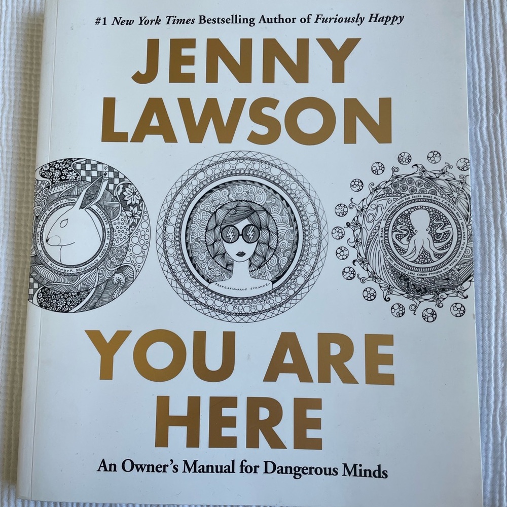 Jenny Lawson 'You Are Here' Book